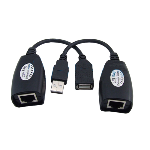 USB Extender over CAT5E or CAT6 Connection up to 150ft - Click Image to Close